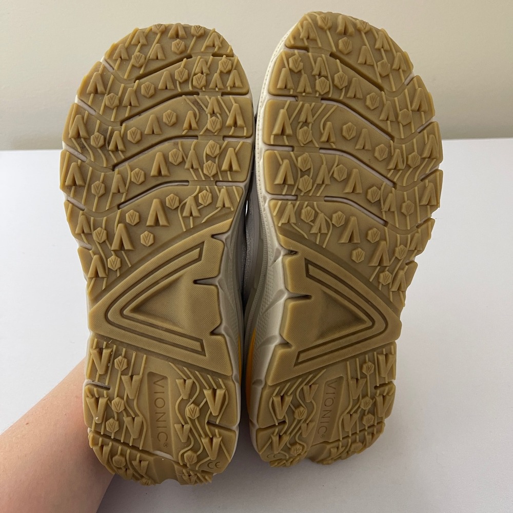 Vionic Walk Max Sierra Sneakers Womens 6.5 Beige Pink Walking Water Resistant‎ - Picture 11 of 12